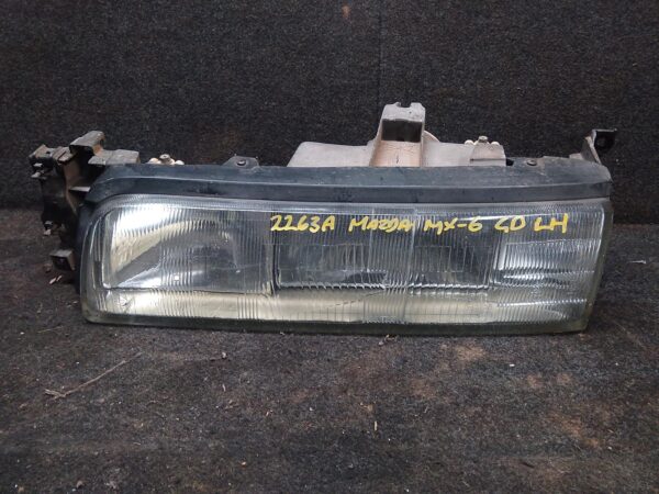 1989 MAZDA MX6 LEFT HEADLAMP