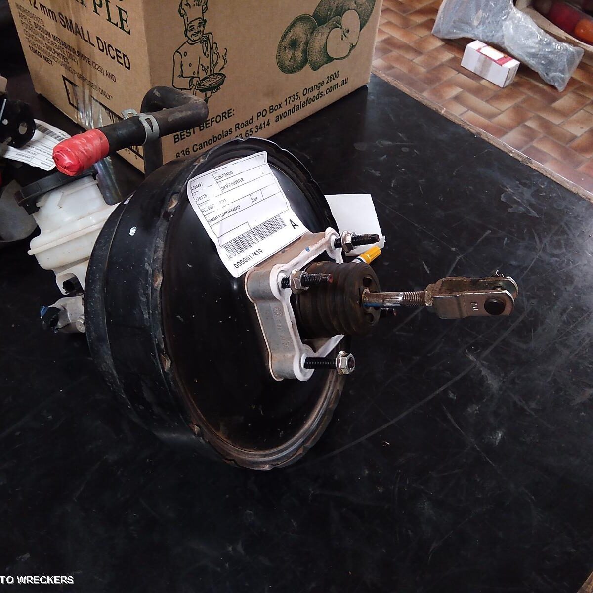 2009 HOLDEN COLORADO Brake Booster