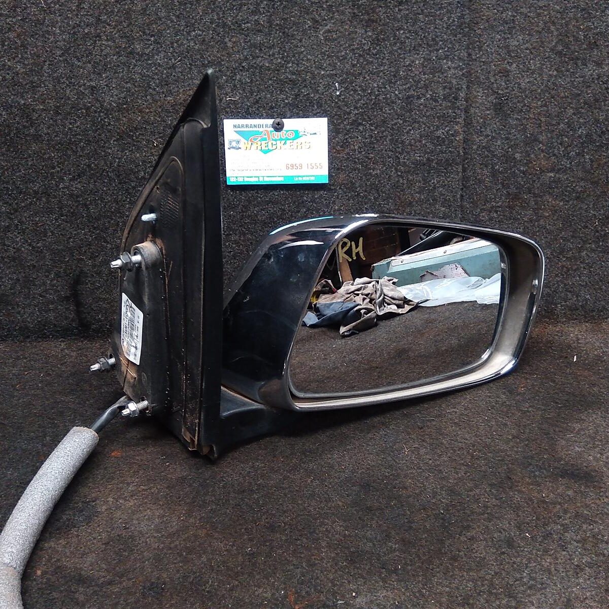 2007 NISSAN NAVARA RIGHT DOOR MIRROR