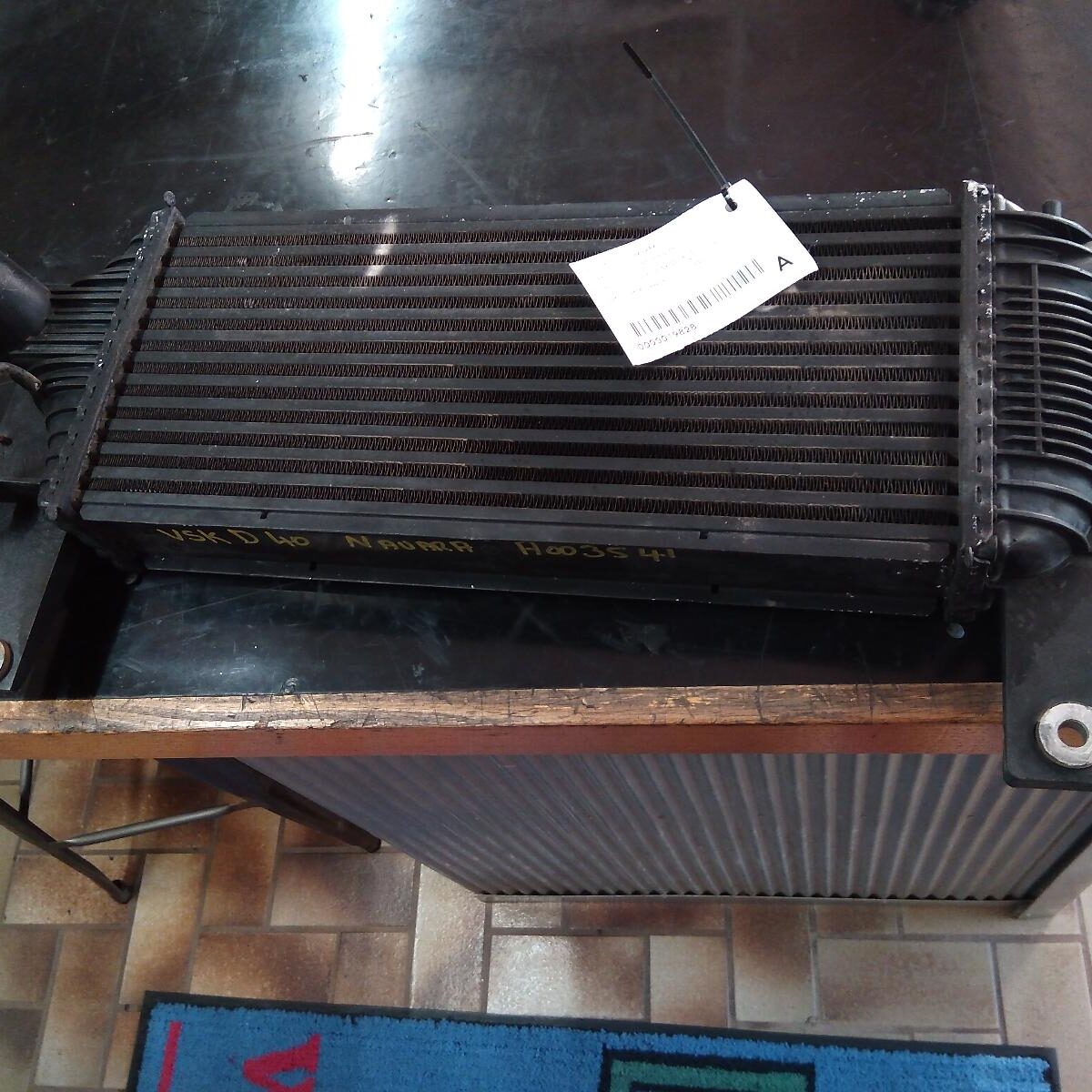 2007 NISSAN NAVARA INTERCOOLER