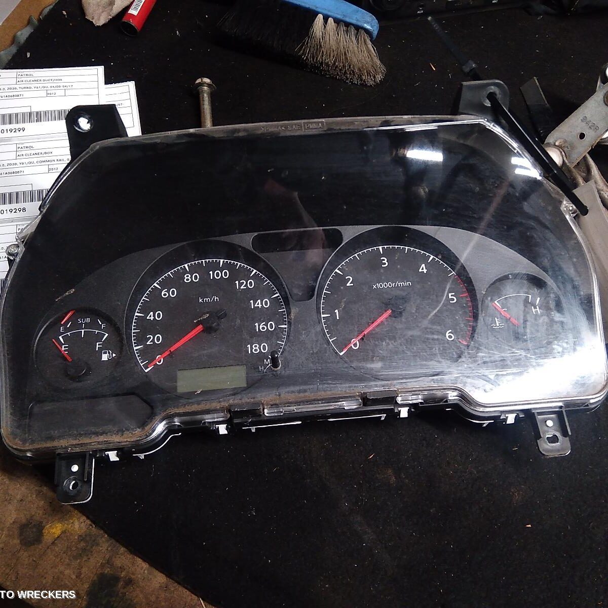 2012 NISSAN PATROL Instrument Cluster