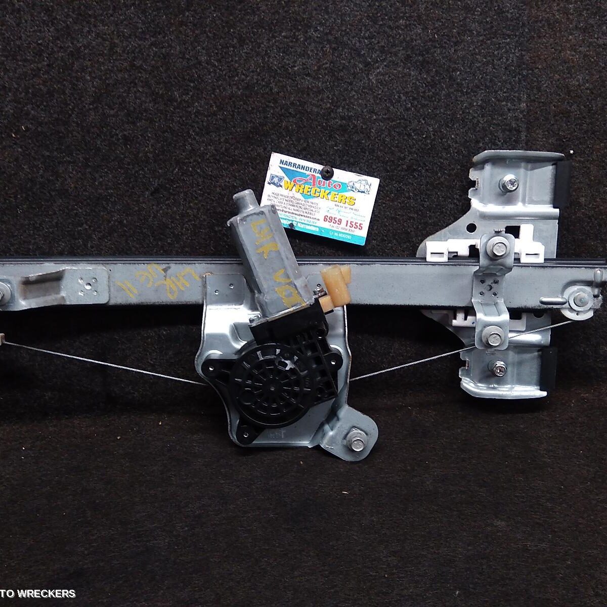 2011 HOLDEN COMMODORE Left Rear Wnd Reg/Motor
