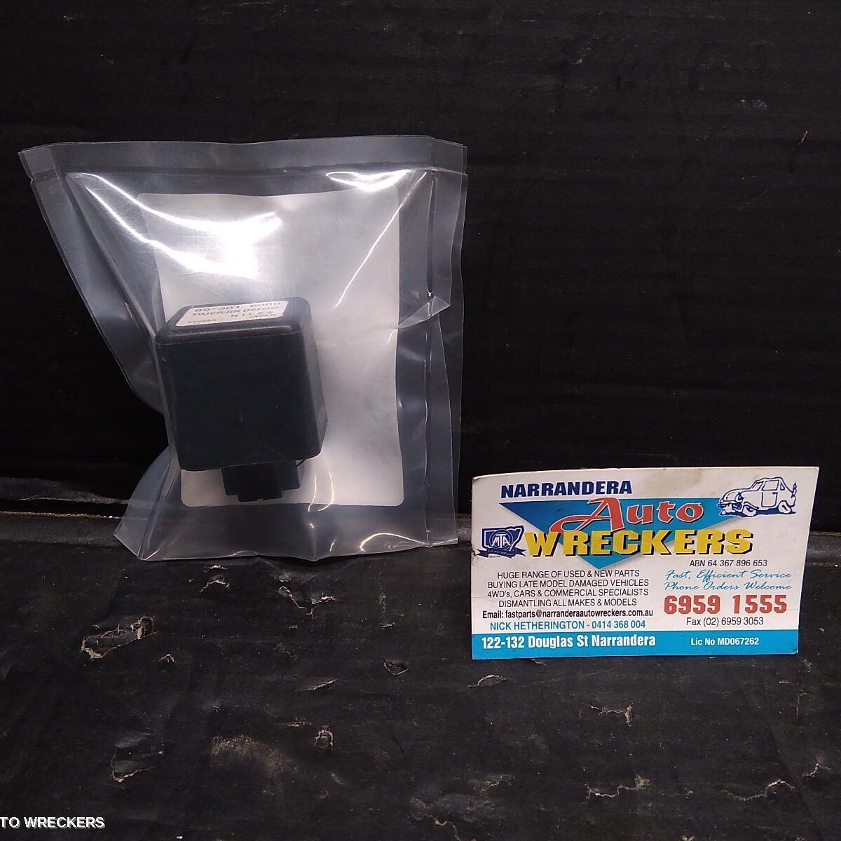 2011 HOLDEN COLORADO Misc Switch/Relay