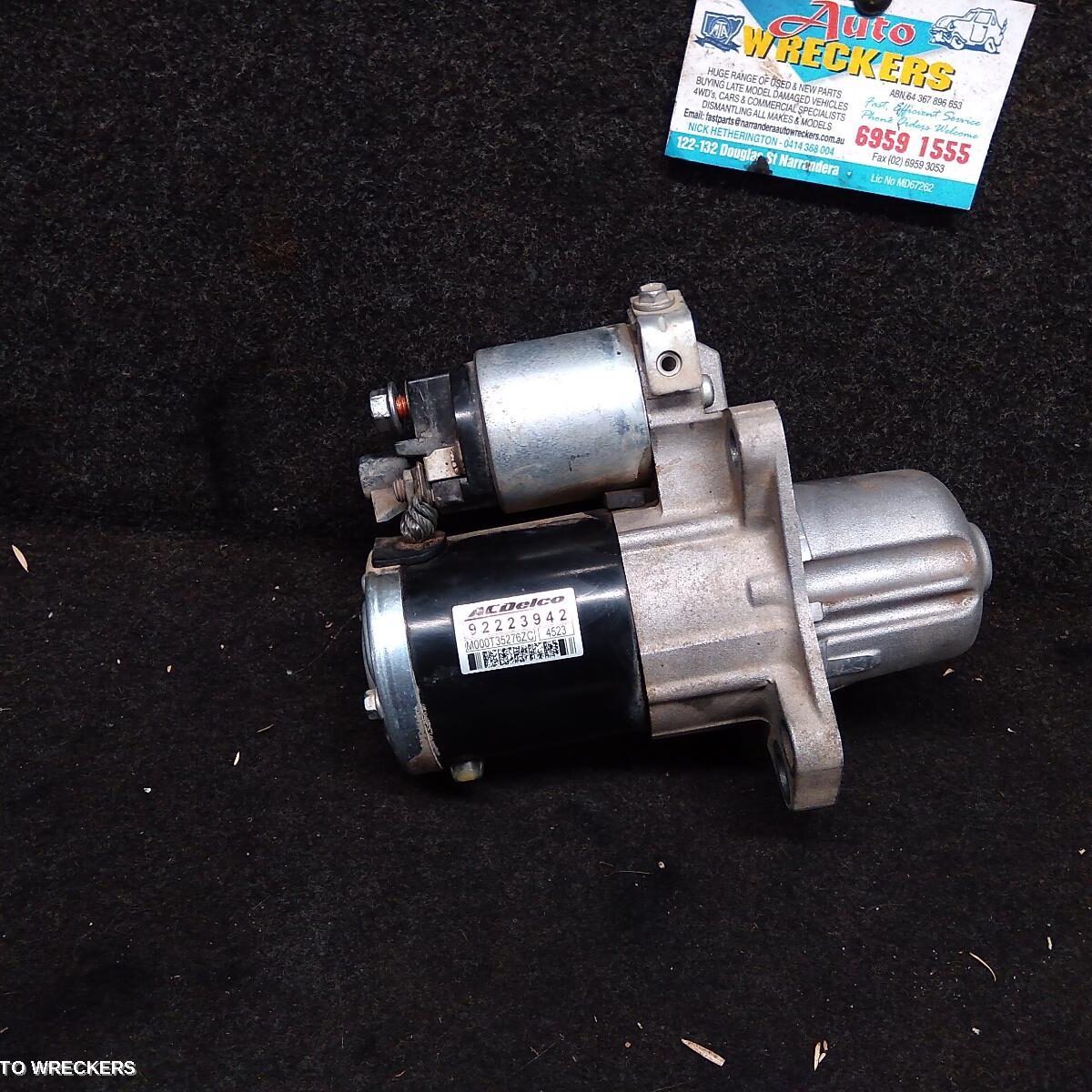 2014 HOLDEN COMMODORE Starter