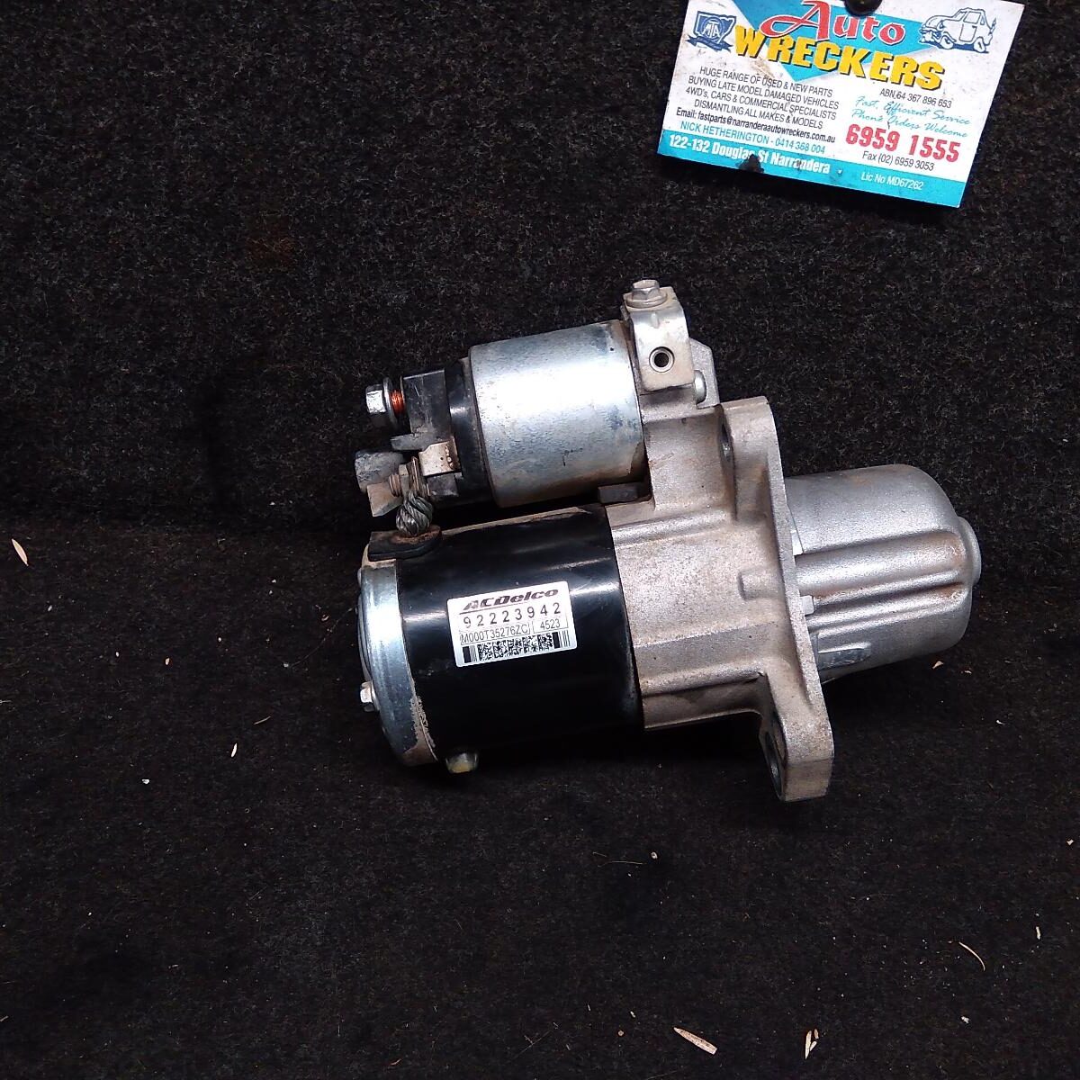 2014 HOLDEN COMMODORE Starter