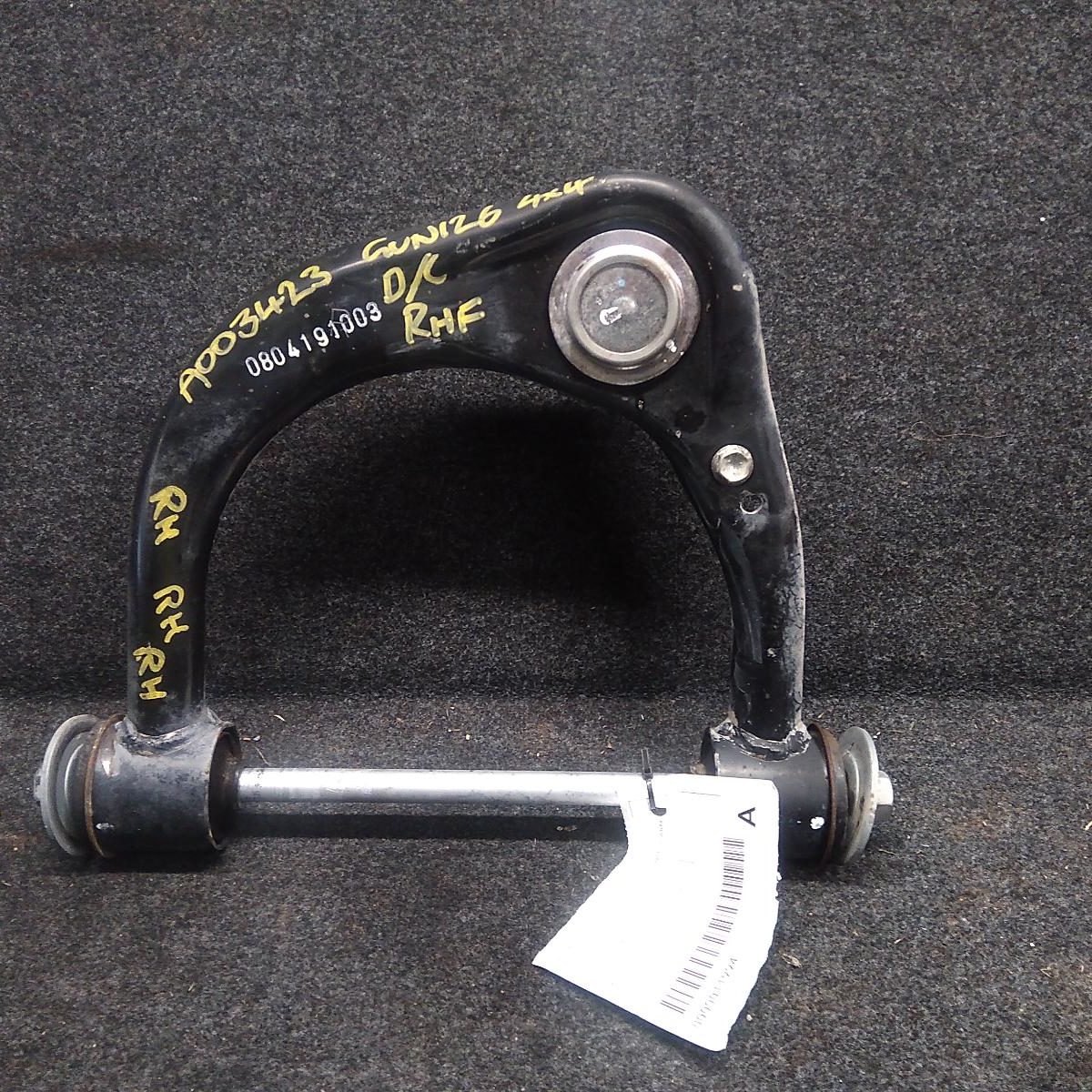 2019 TOYOTA HILUX RIGHT FRONT UPPER CONTROL ARM