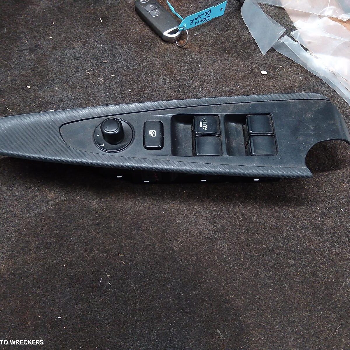 2016 MAZDA 2 Pwr Dr Wind Switch