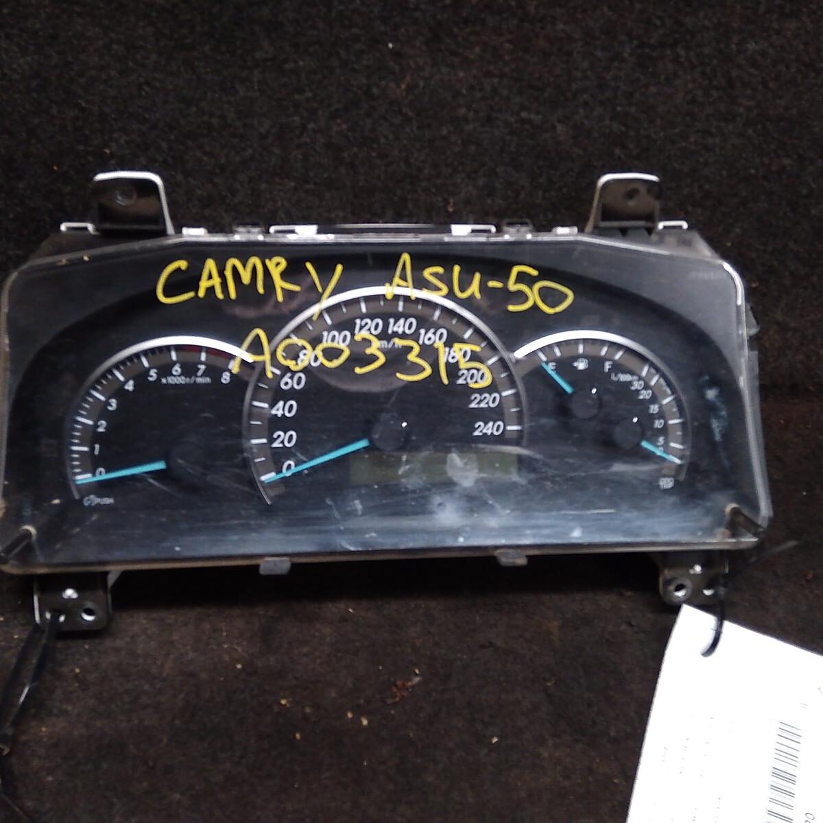 2014 TOYOTA CAMRY INSTRUMENT CLUSTER