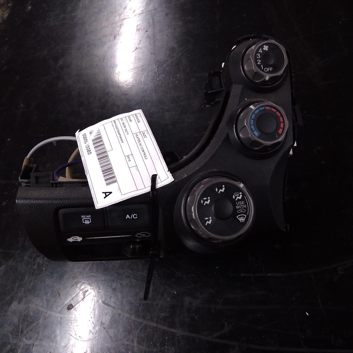 2010 HONDA JAZZ HEATER/AC CONTROLS