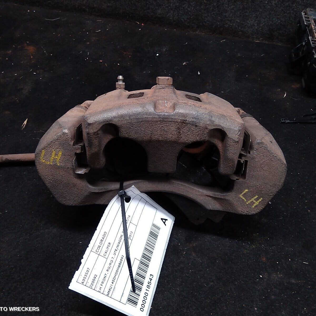2013 HOLDEN COLORADO Caliper