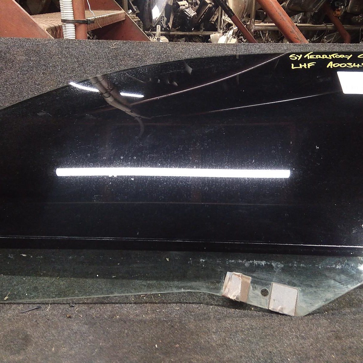 2009 FORD TERRITORY LEFT FRONT DOOR WINDOW