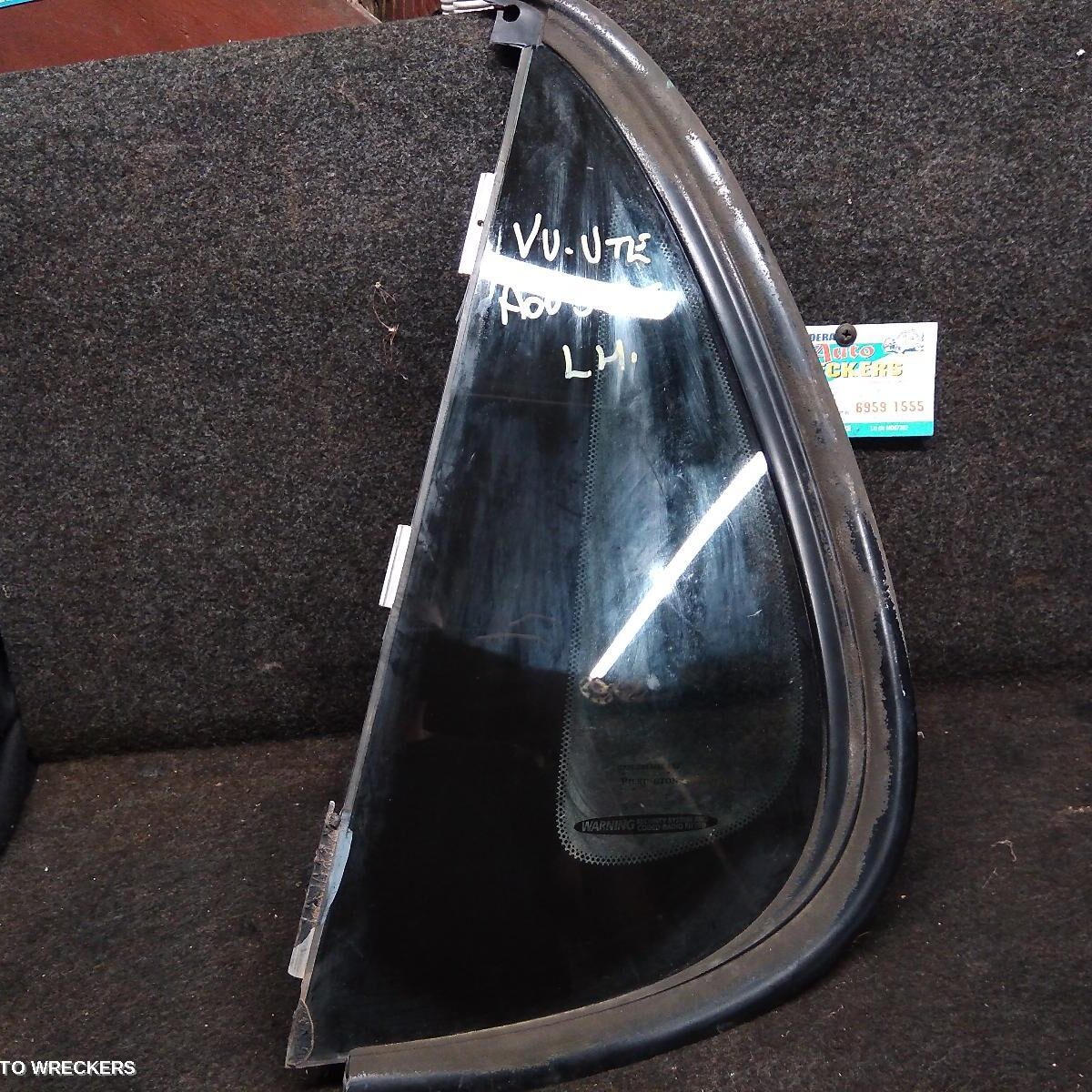 2001 HOLDEN COMMODORE Left Rear Side Glass