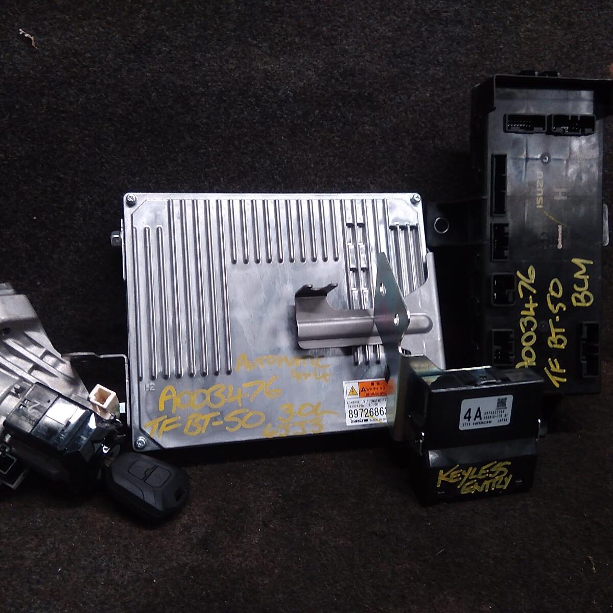 2023 MAZDA BT50 Ecu