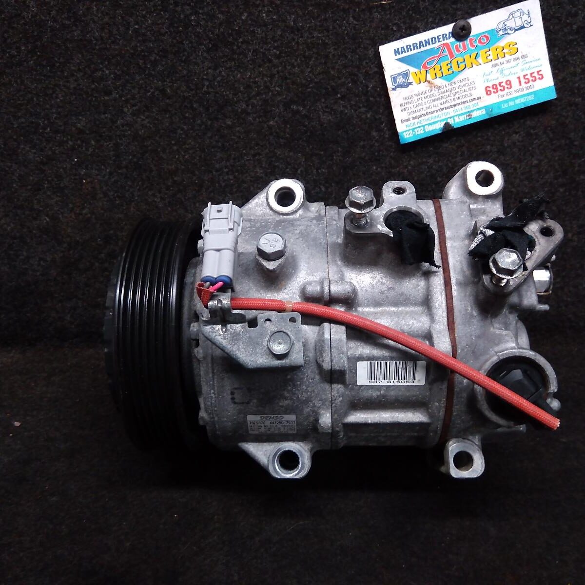 2013 TOYOTA RAV4 A/C COMPRESSOR