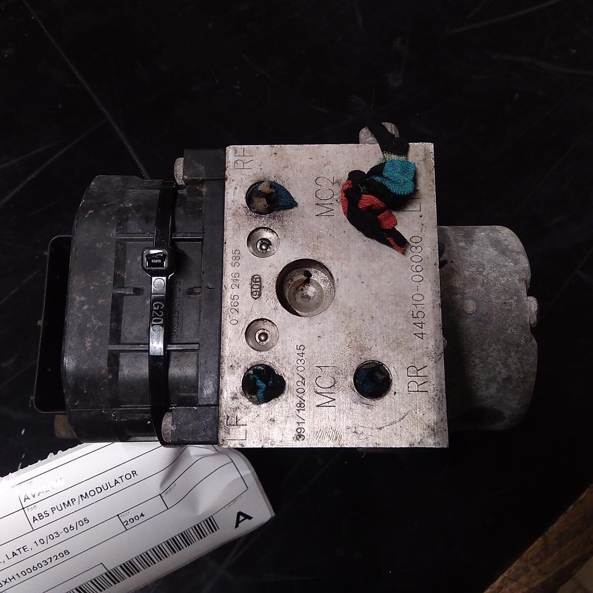 2004 TOYOTA AVALON ABS PUMP/MODULATOR