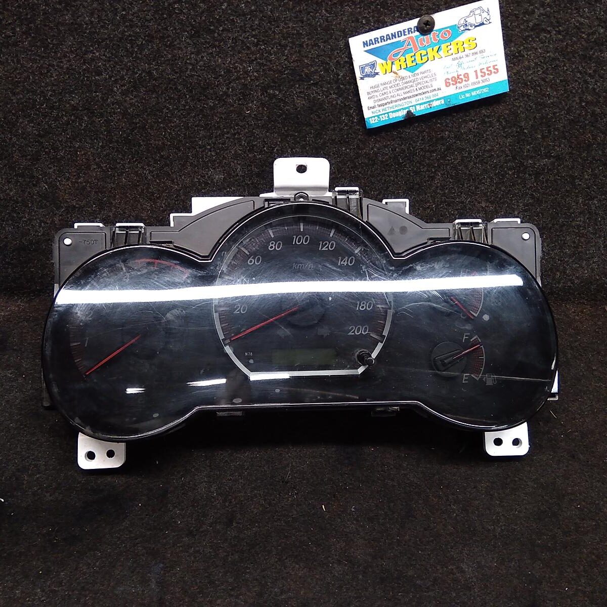 2012 TOYOTA HILUX Instrument Cluster