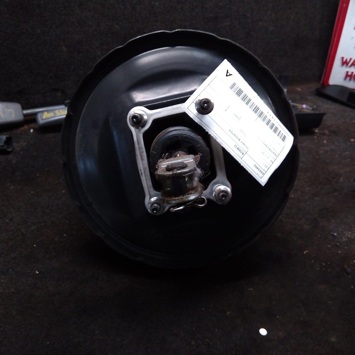 2002 HOLDEN RODEO BRAKE BOOSTER