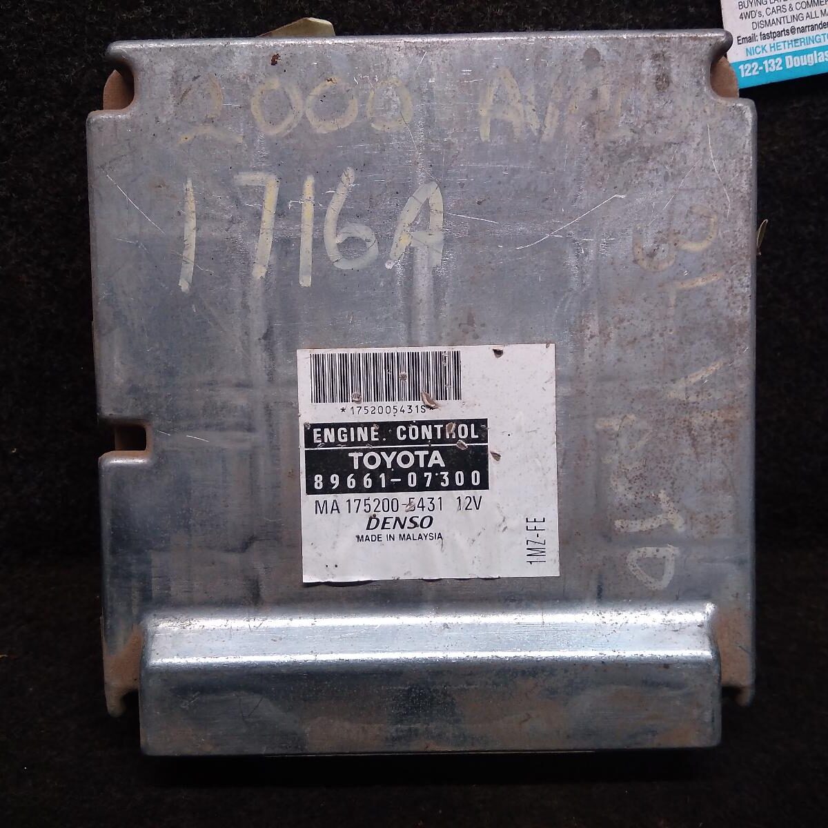 2001 TOYOTA AVALON ECU