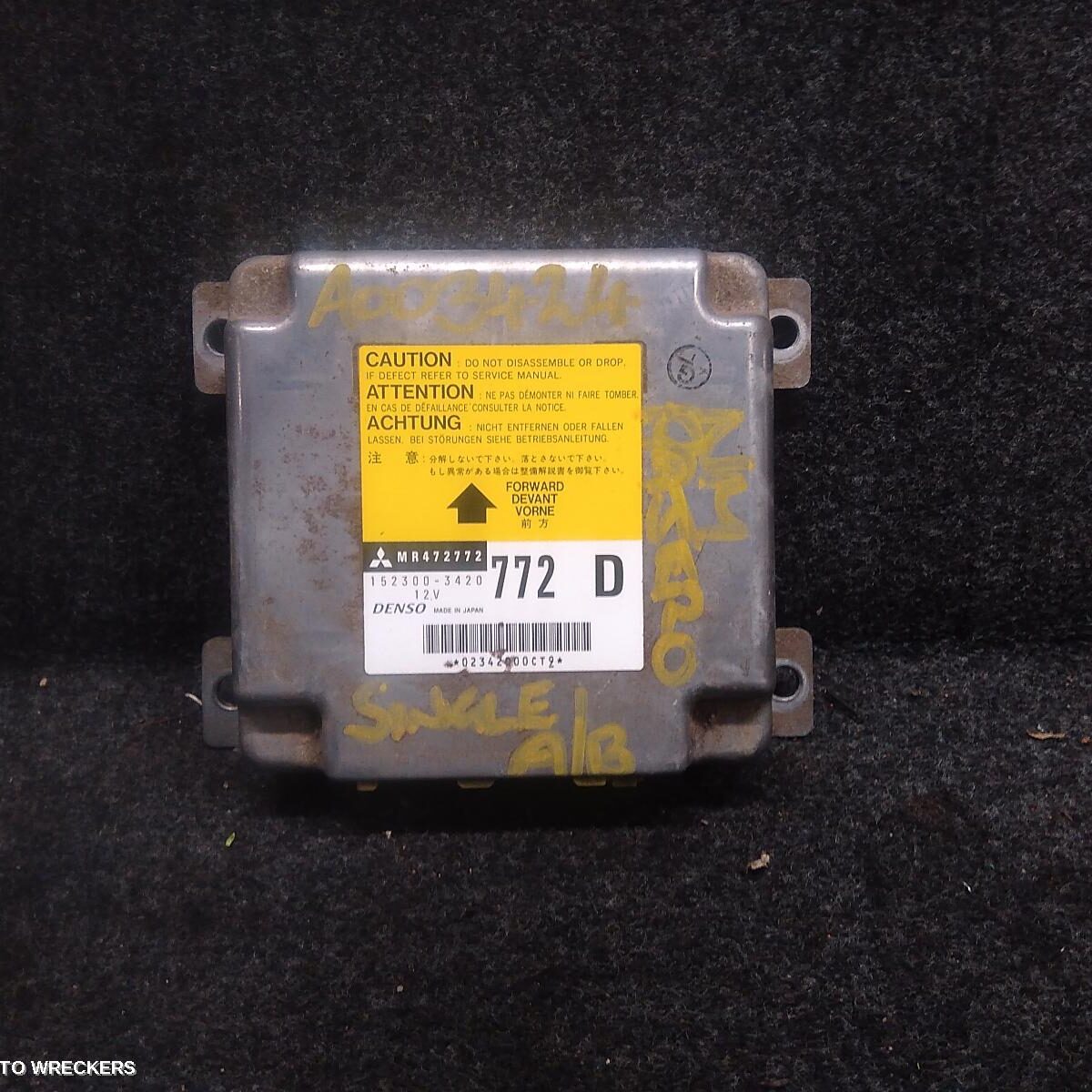 2000 MITSUBISHI PAJERO Airbag Module/Sensor