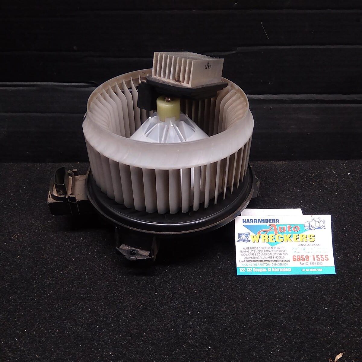 2011 TOYOTA HILUX HEATER FAN MOTOR