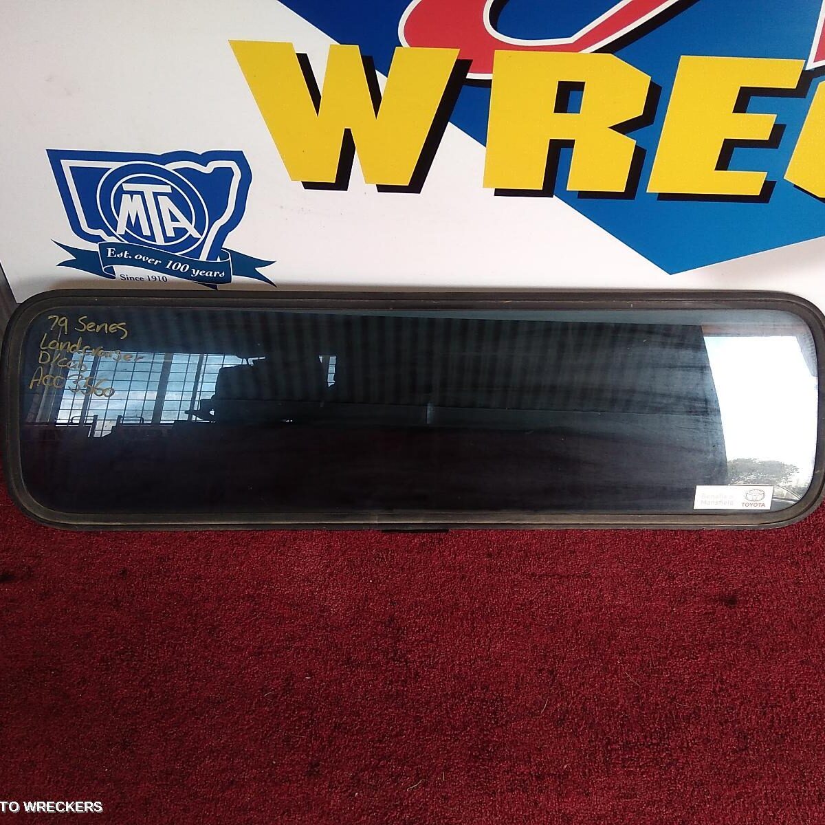 2018 TOYOTA LANDCRUISER Rear/Tailgate Glass