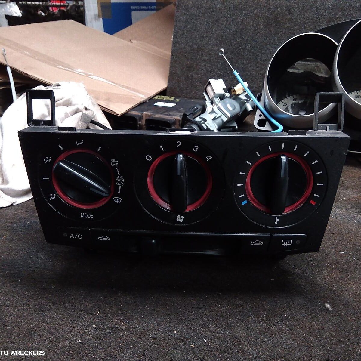 2006 MAZDA 3 Heater/Ac Controls