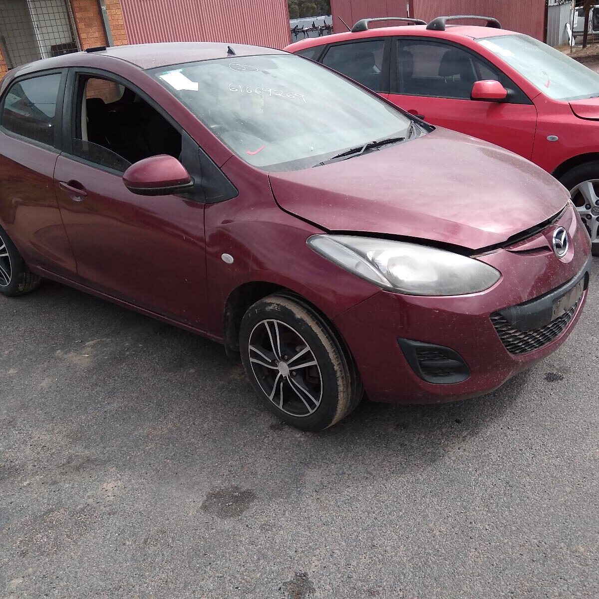 2011 MAZDA 2 BOOTLID/TAILGATE