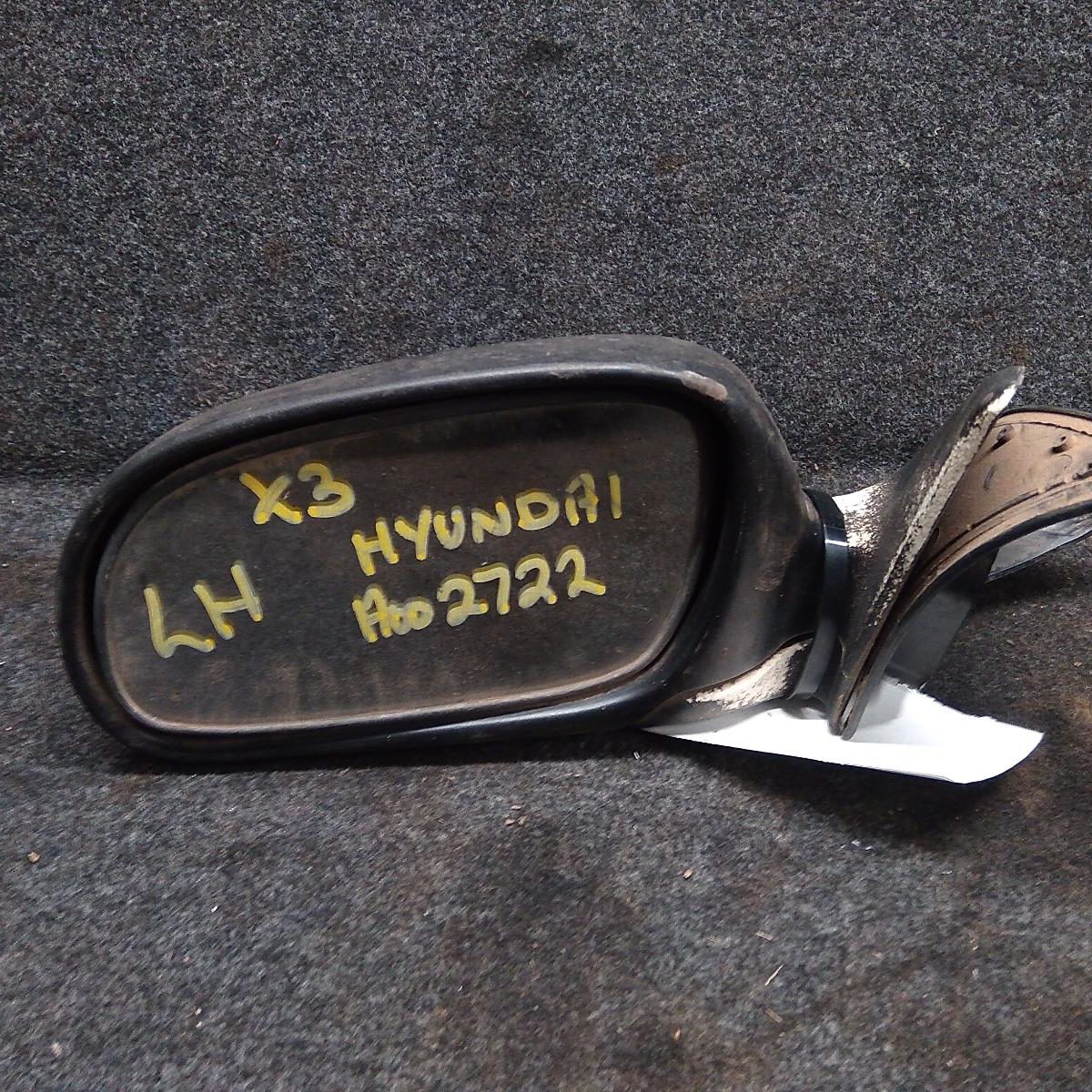 1997 HYUNDAI EXCEL LEFT DOOR MIRROR