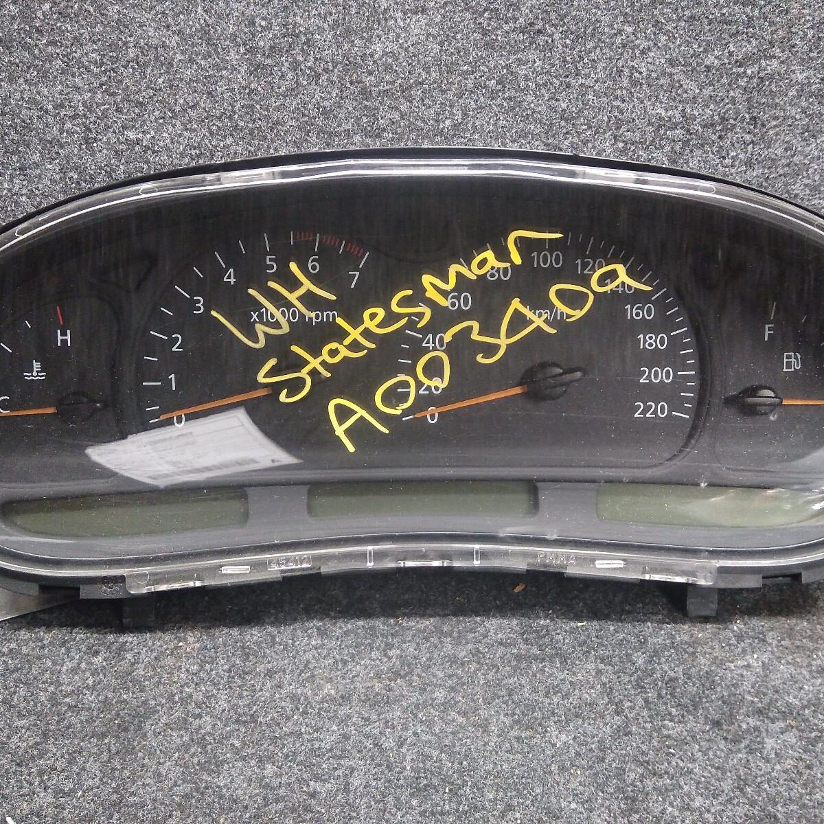 2000 HOLDEN STATESMAN/CAPRICE Instrument Cluster