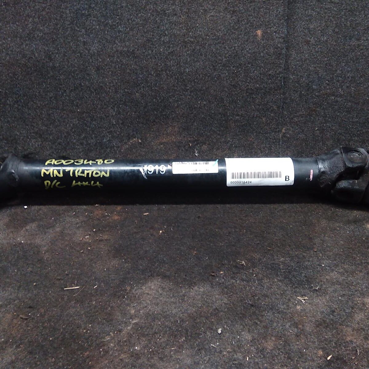 2014 MITSUBISHI TRITON FRONT PROP SHAFT