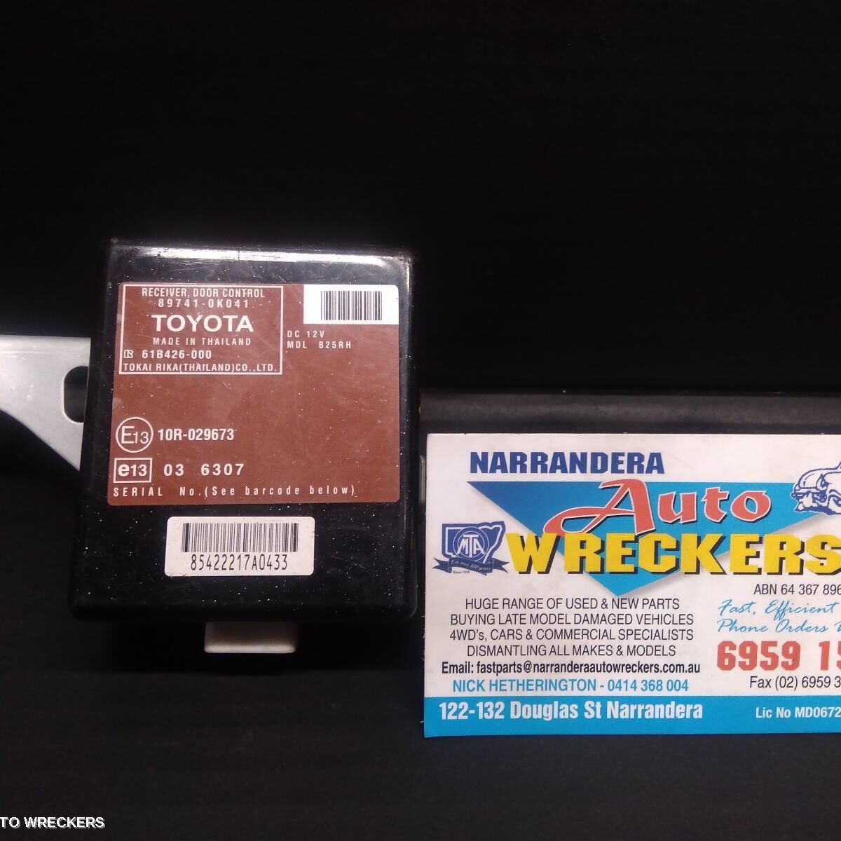 2010 TOYOTA HILUX Misc Switch/Relay