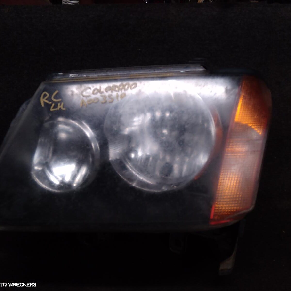 2011 HOLDEN COLORADO Left Headlamp