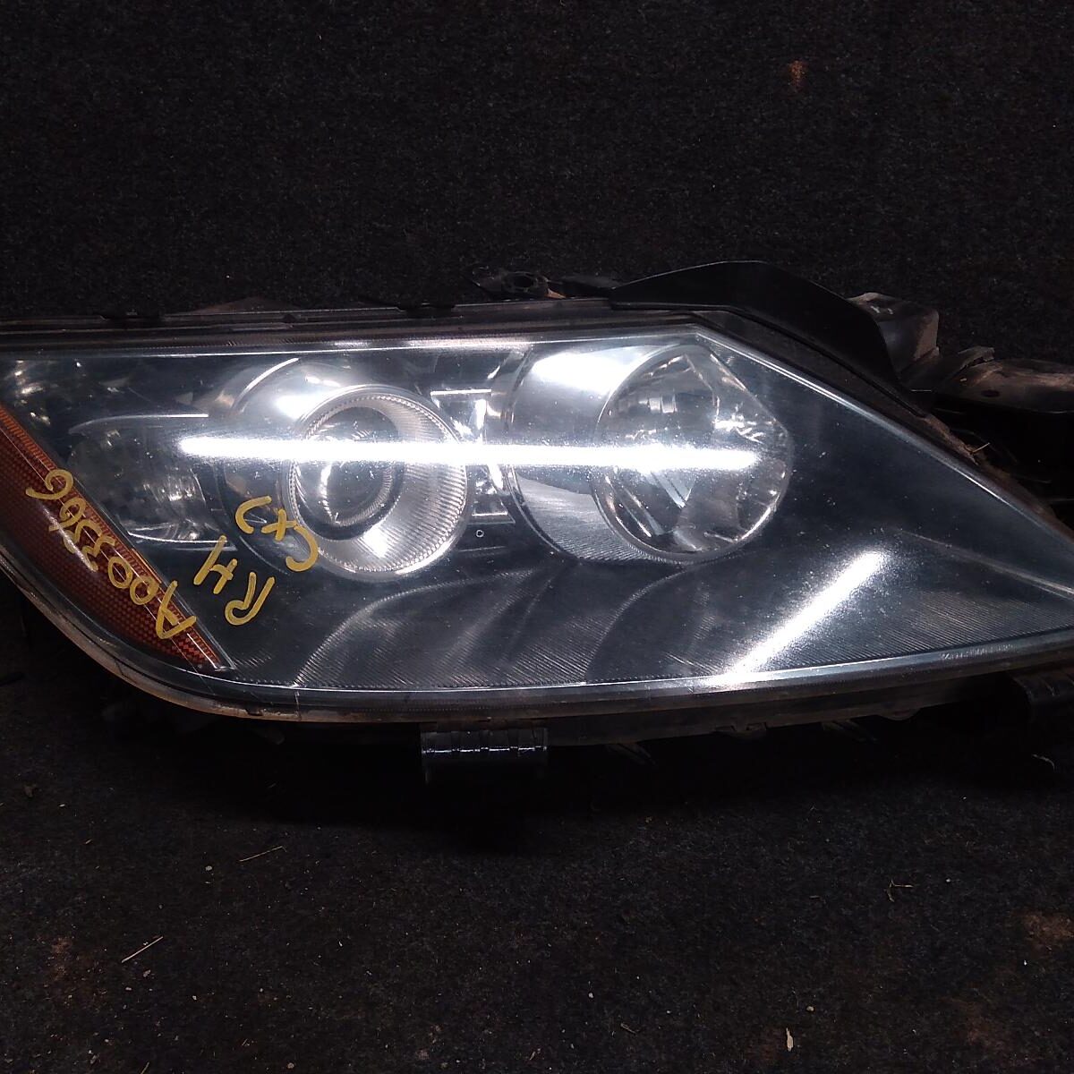 2008 MAZDA CX7 RIGHT HEADLAMP