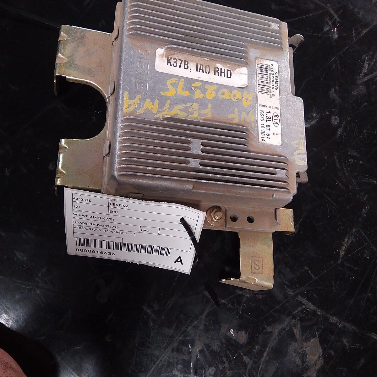 1998 FORD FESTIVA Ecu