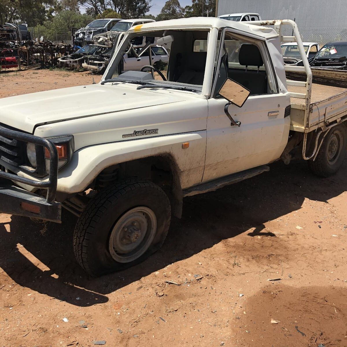 2001 TOYOTA LANDCRUISER FRONT SEAT