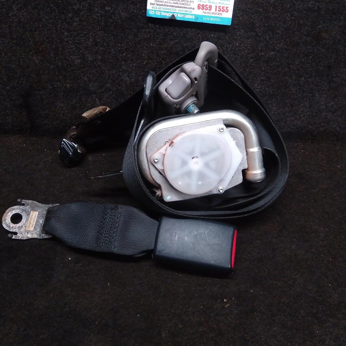 2012 MITSUBISHI TRITON SEATBELT/STALK