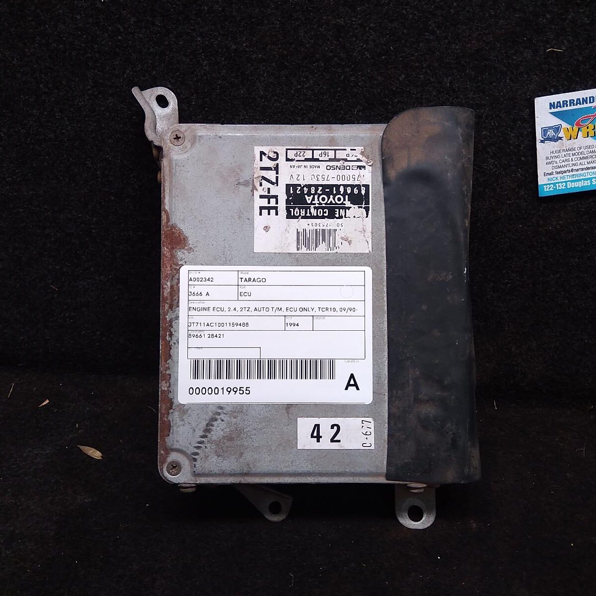 1994 TOYOTA TARAGO ECU