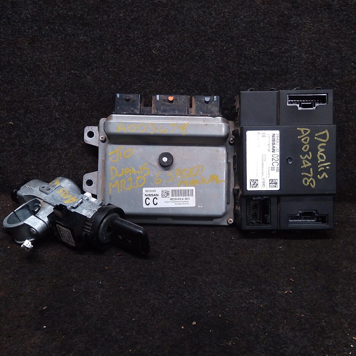 2010 NISSAN DUALIS ECU