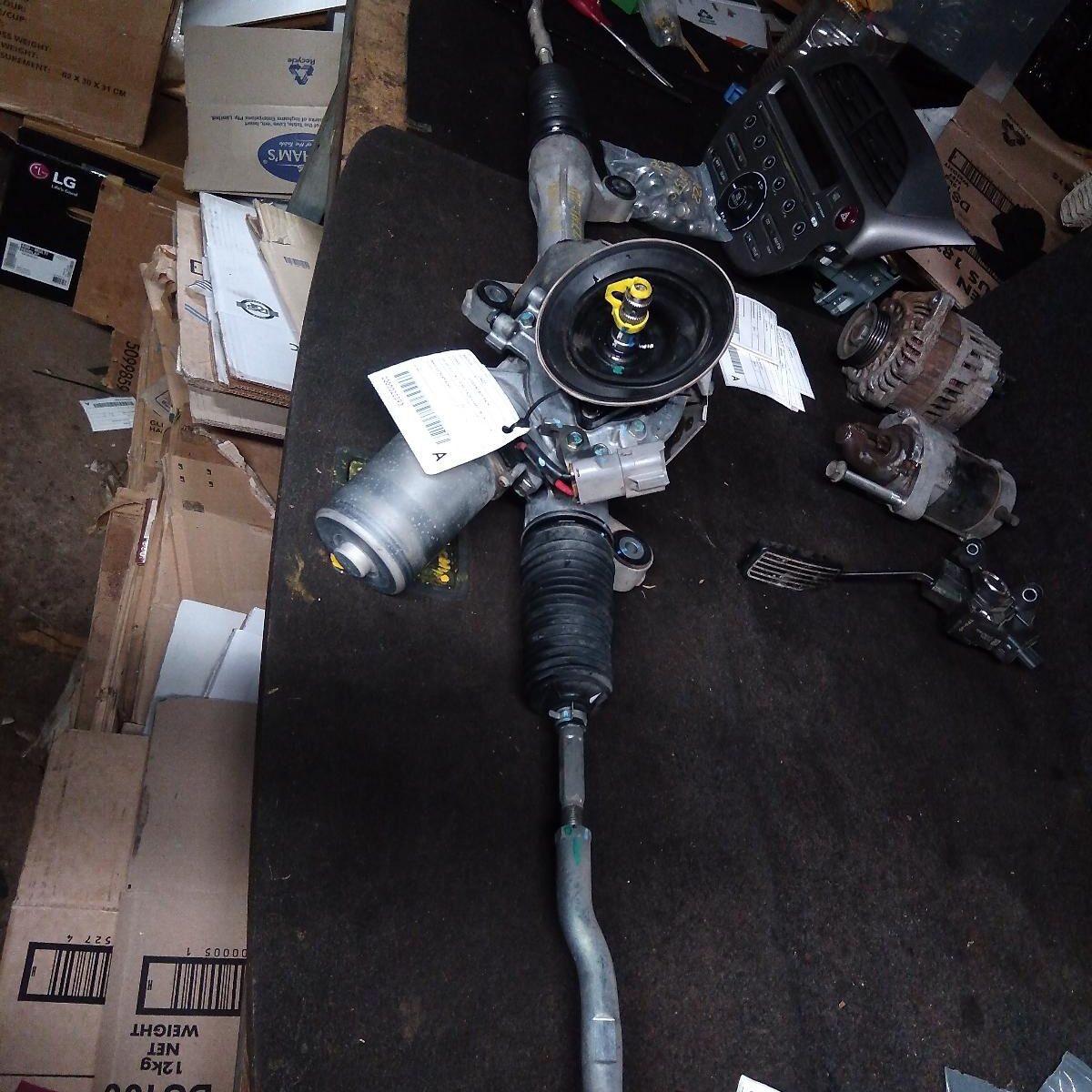 2010 HONDA JAZZ STEERING BOX/RACK