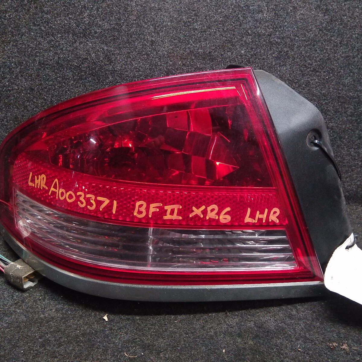 2007 FORD FALCON LEFT TAILLIGHT