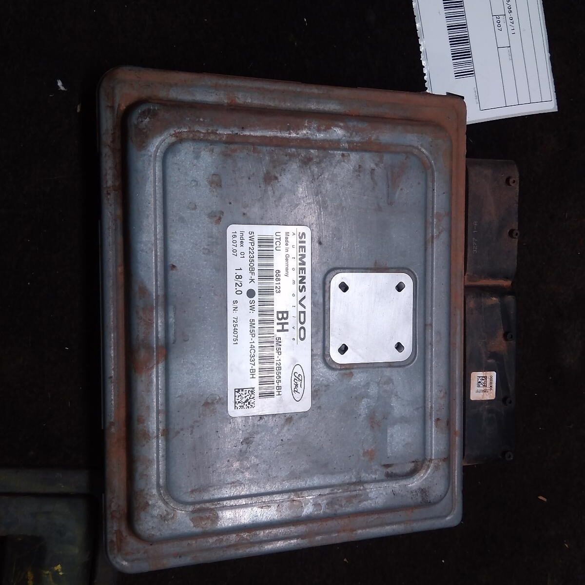 2007 FORD FOCUS Ecu