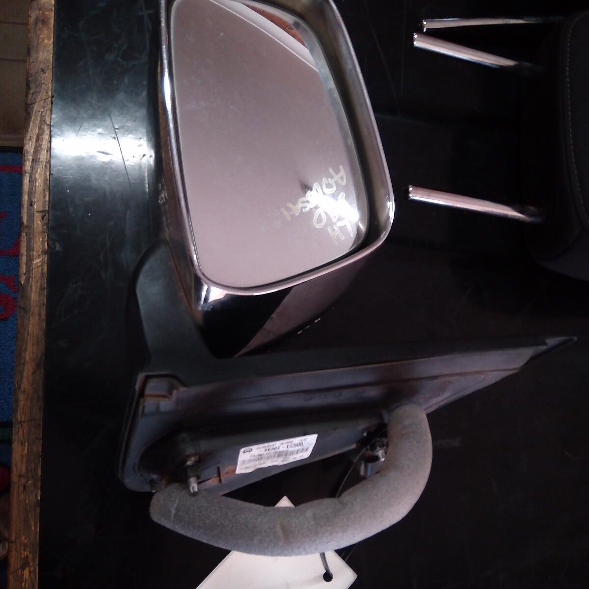 2007 NISSAN NAVARA LEFT DOOR MIRROR