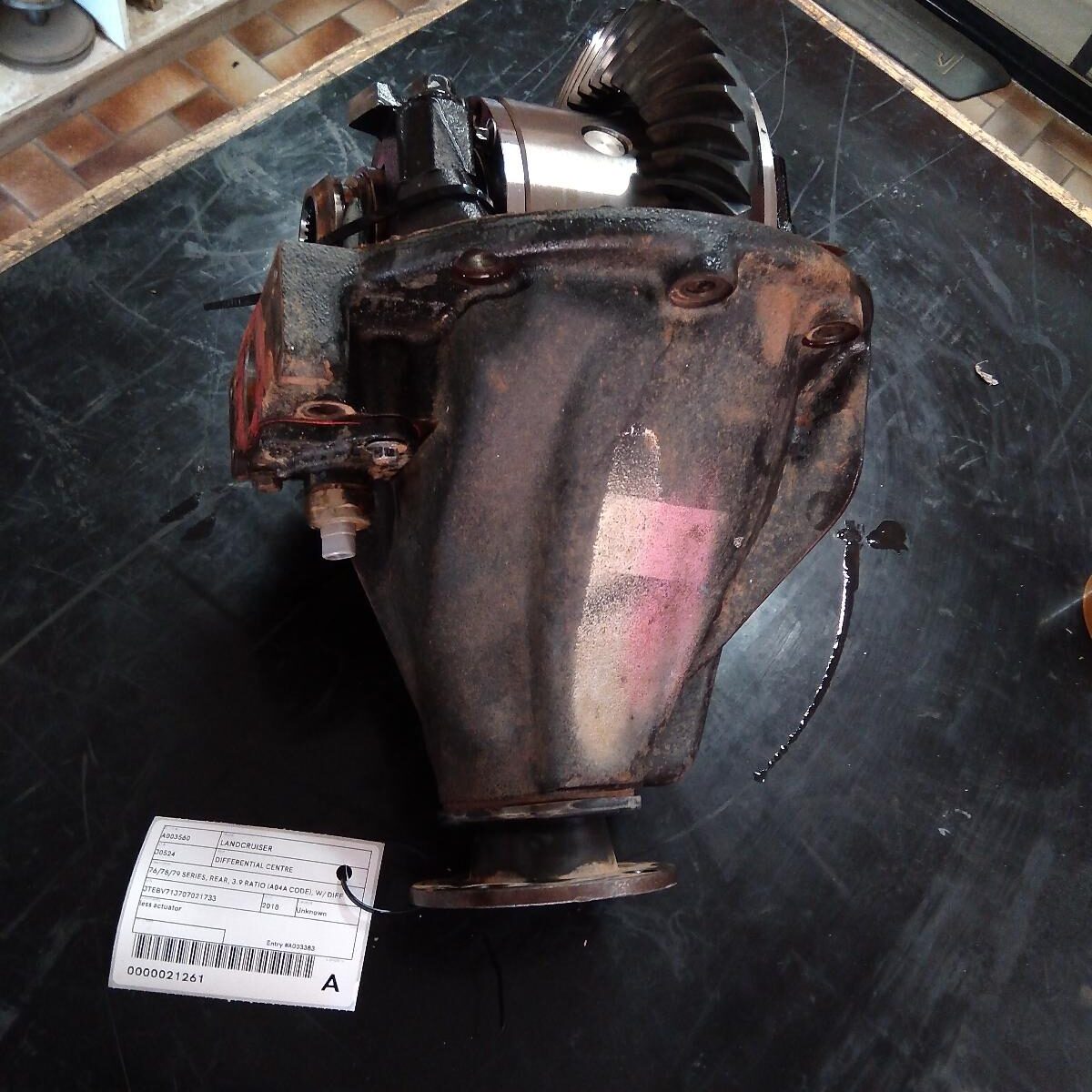 2018 TOYOTA LANDCRUISER DIFFERENTIAL CENTRE