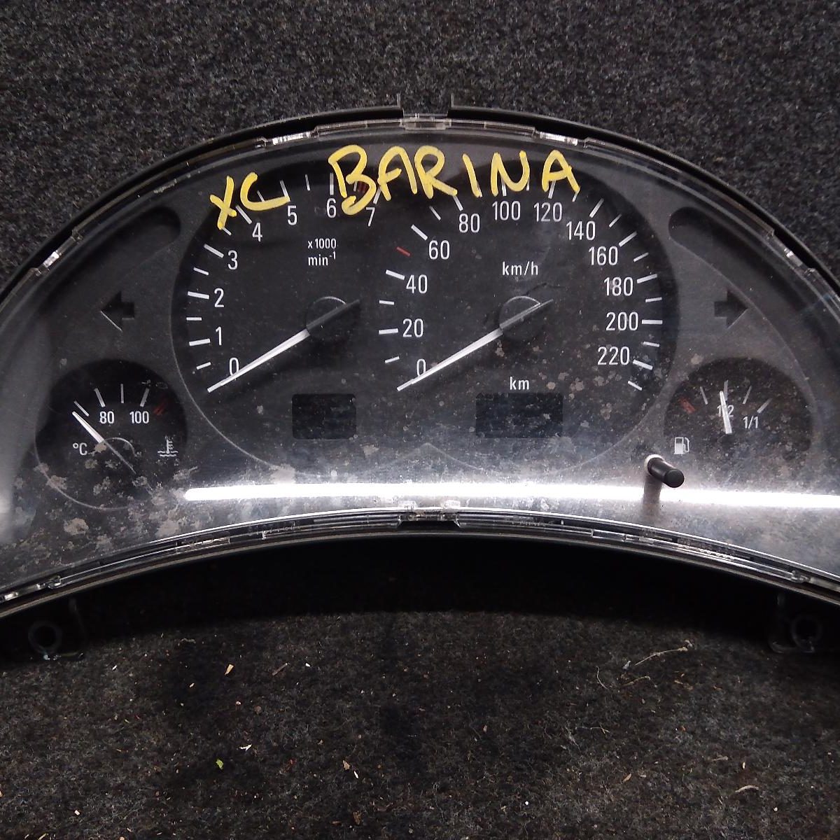 2004 HOLDEN BARINA INSTRUMENT CLUSTER