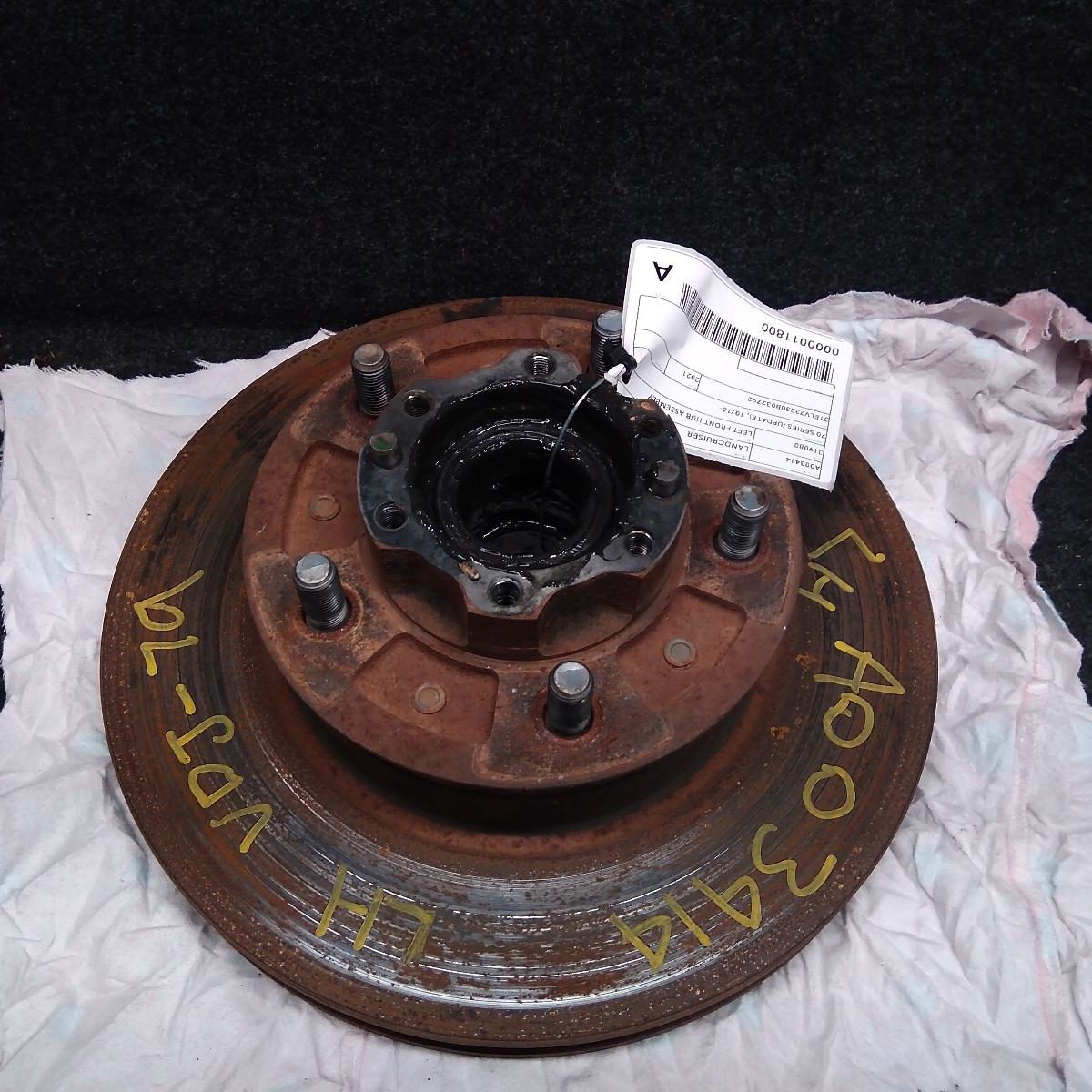 2021 TOYOTA LANDCRUISER LEFT FRONT HUB ASSEMBLY