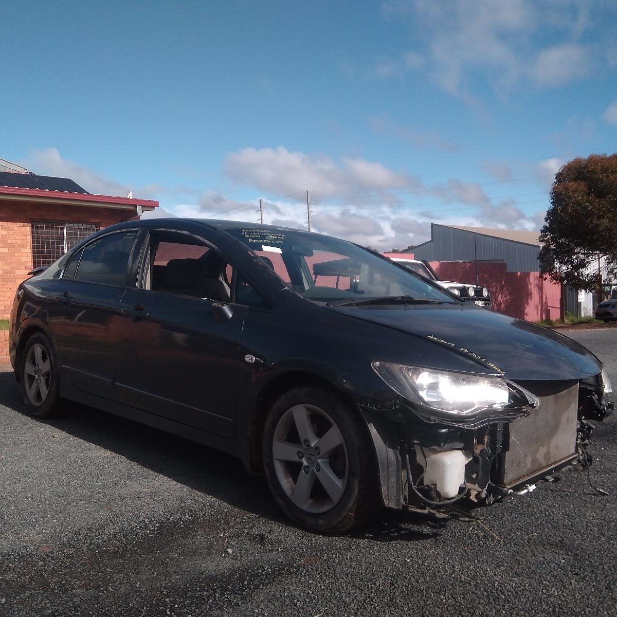 2009 HONDA CIVIC LEFT REAR DOOR/SLIDING