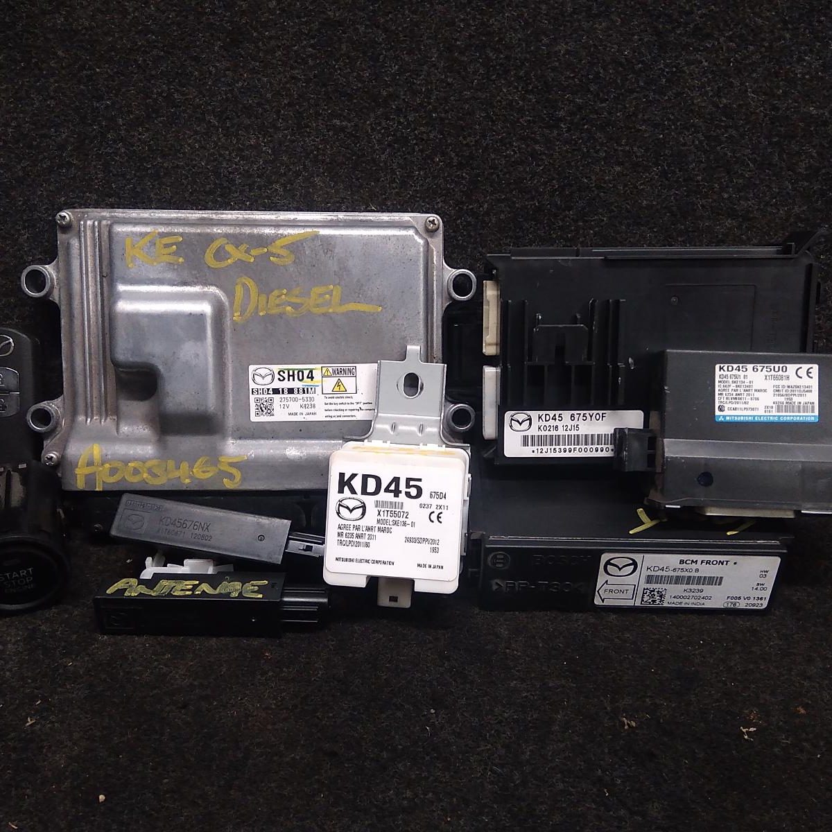 2012 MAZDA CX5 ECU