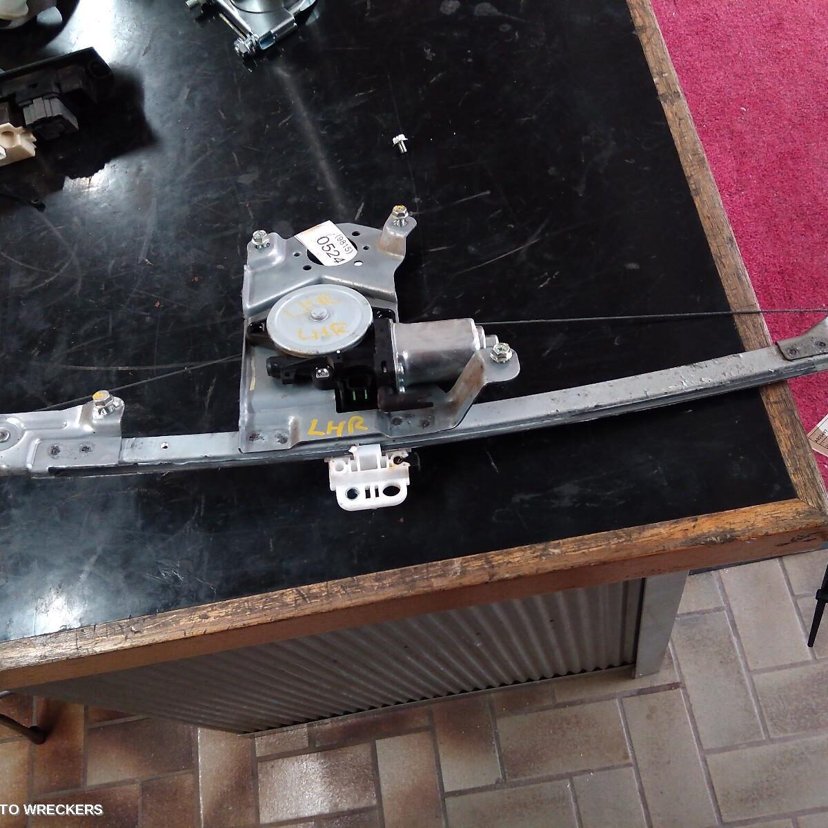 2009 HOLDEN COLORADO Left Rear Wnd Reg/Motor