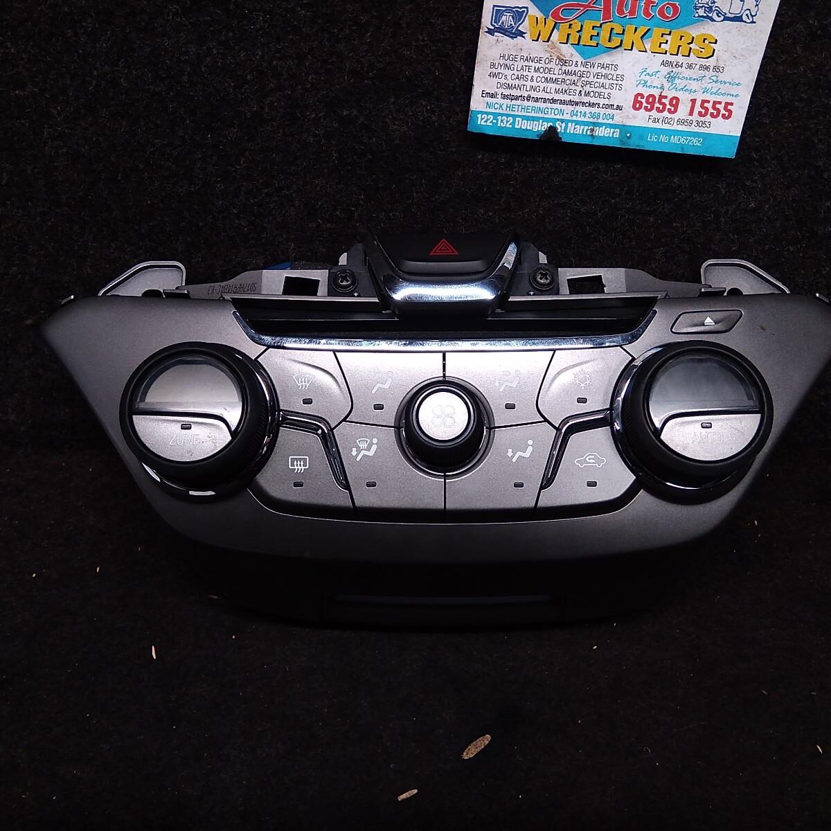2014 HOLDEN COMMODORE Heater/Ac Controls