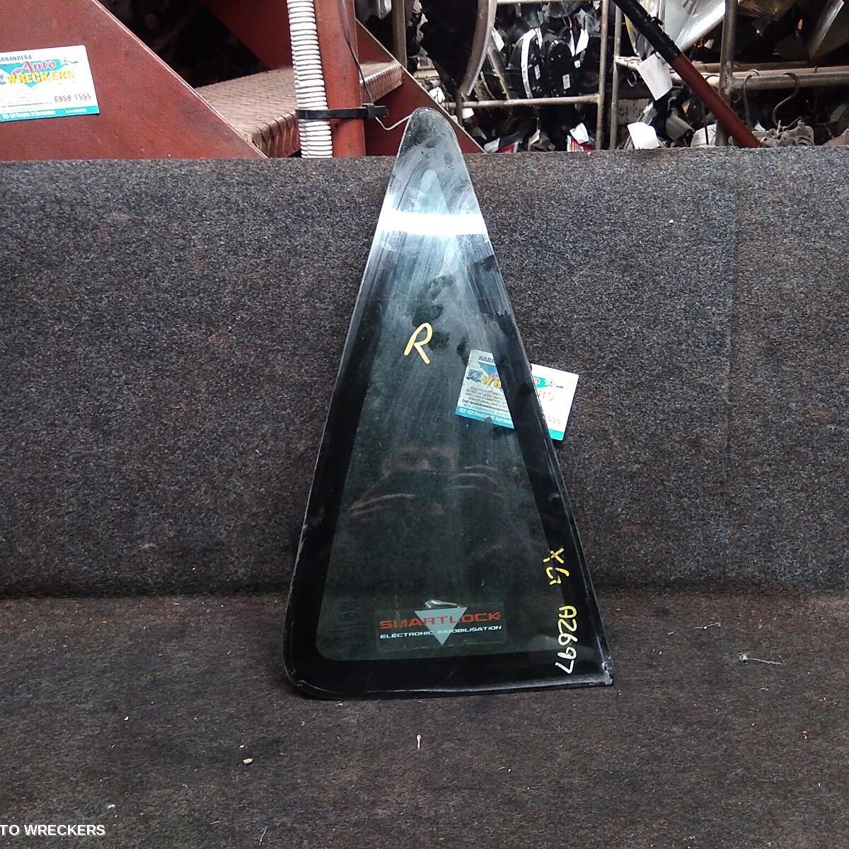 1996 FORD FALCON Right Rear Side Glass